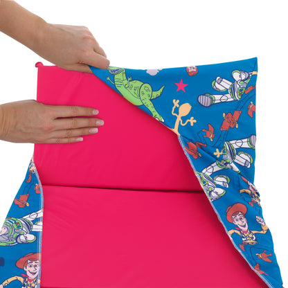 Disney Toy Story Blue and Green Preschool Nap Pad Sheet