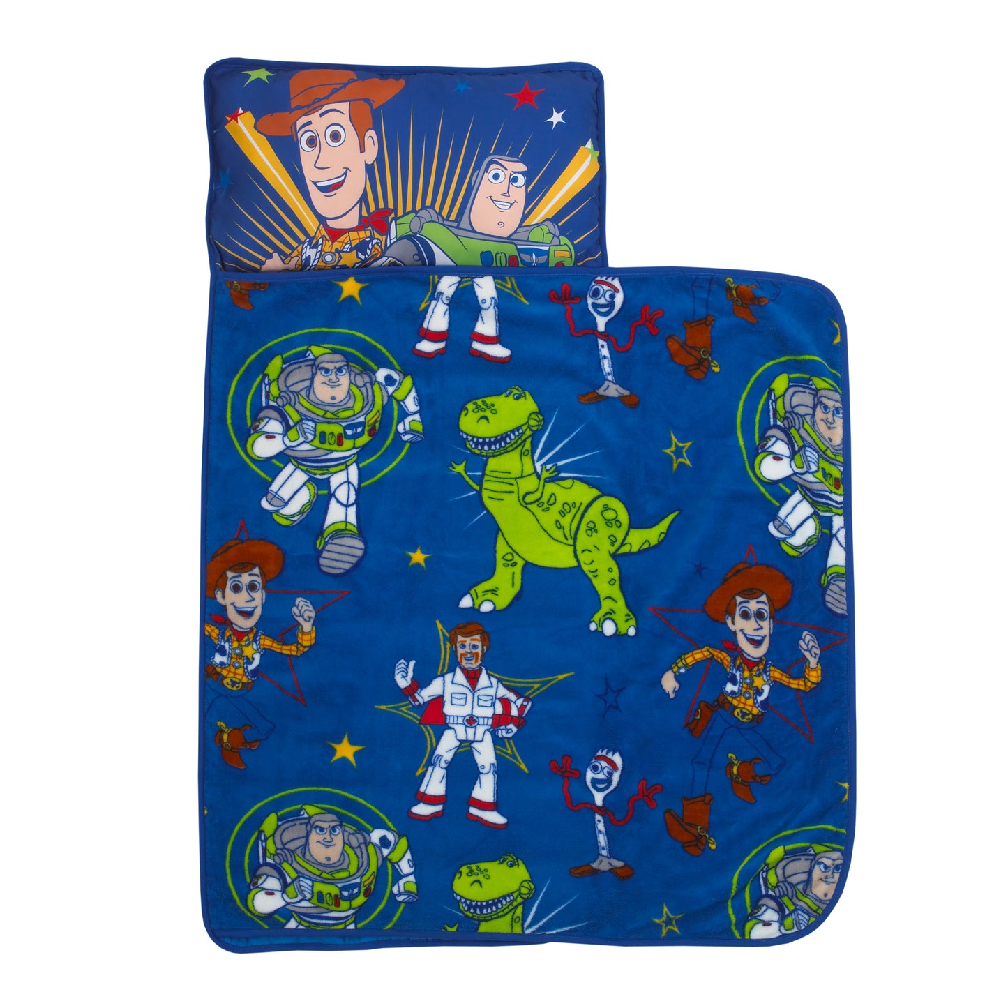 Disney Toy Story Blue and Green Toddler Nap Mat