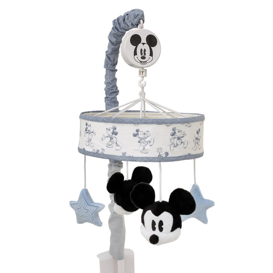 Disney Mickey Mouse - Call Me Mickey Blue and White Stars Musical Mobile