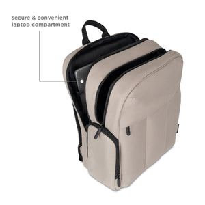 NoJo Baby Boom Puffy Quilted Backpack Diaper Bag