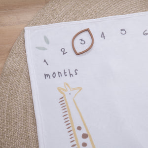 mini by Motherhood - Jungle Nest Milestone & Marker Baby Blanket
