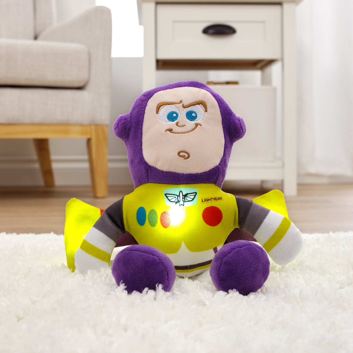 Disney Toy Story Buzz Lightyear Light Up Plush Character