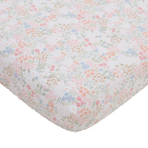 mini by Motherhood - Petal & Bloom 3 Piece Crib Bedding Set, Comforter and Two Fitted Crib Sheets