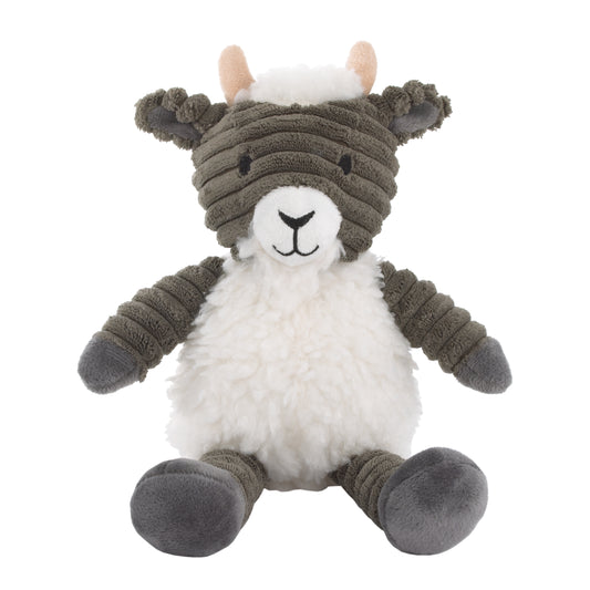 Billy the Goat Grey and White Super Soft Plush Stuffed Animal