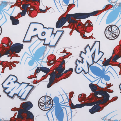 Marvel Spiderman to the Rescue Red, White, and Blue Preschool Nap Pad Sheet