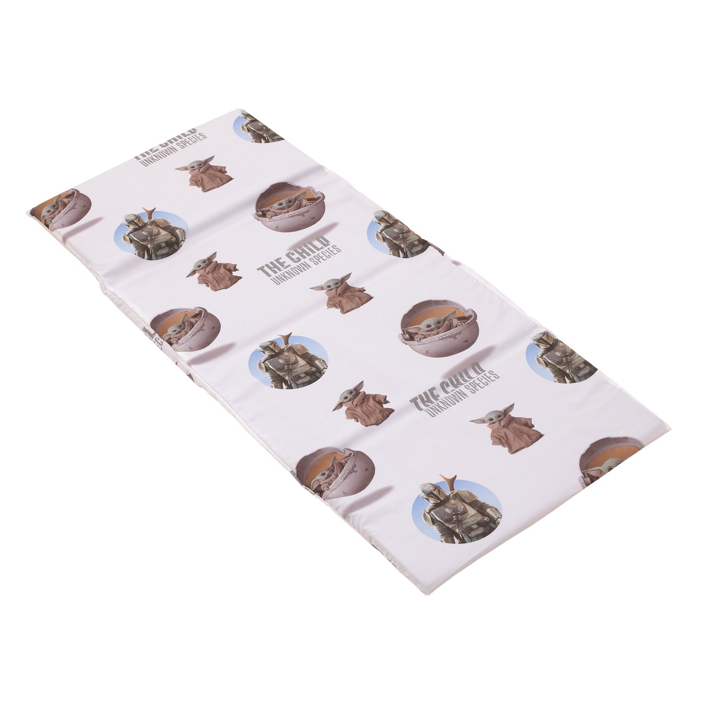 Star Wars The Mandalorian "The Child" Green, Tan, White Preschool Nap Pad Sheet