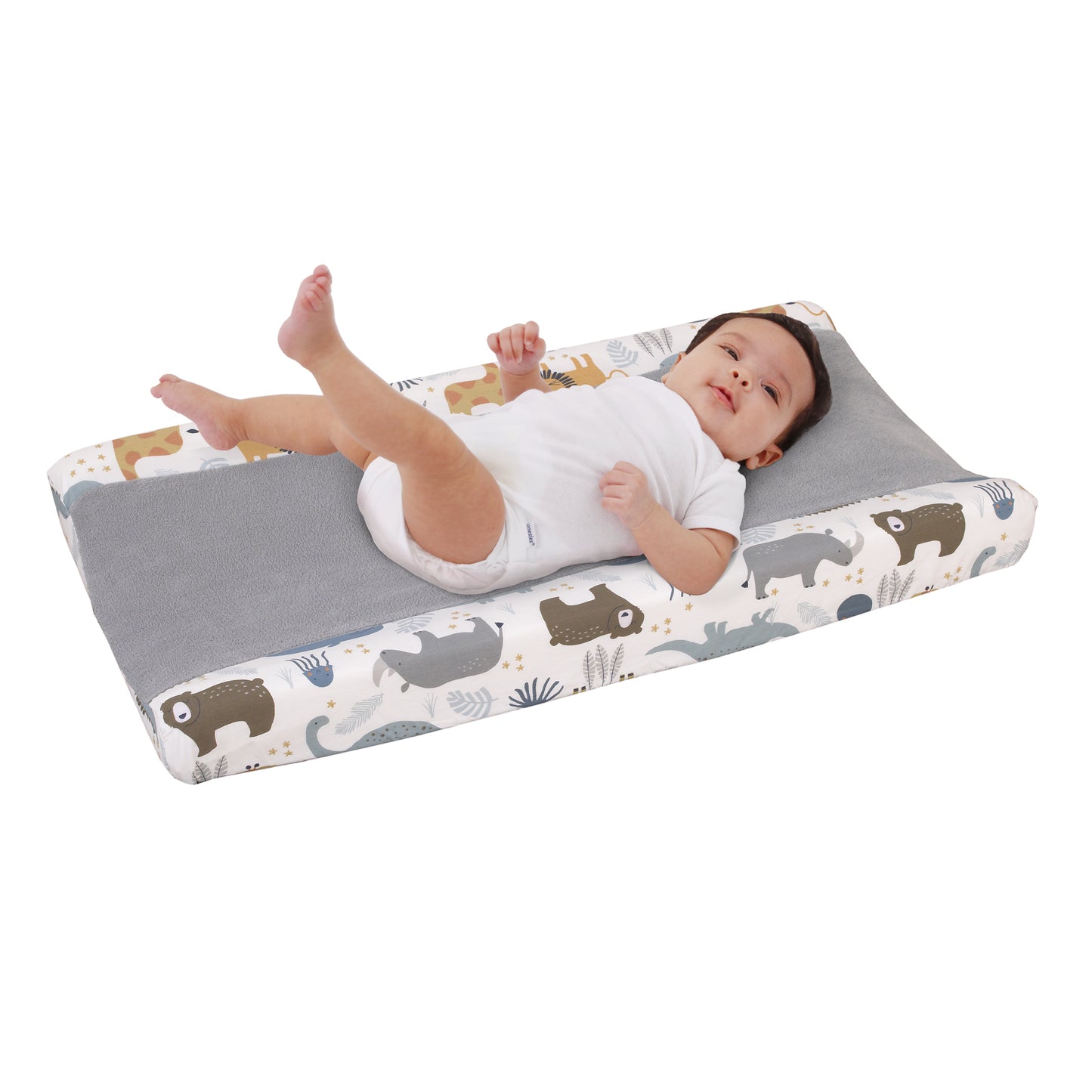 NoJo Zoo Animals Super Soft Changing Pad Cover