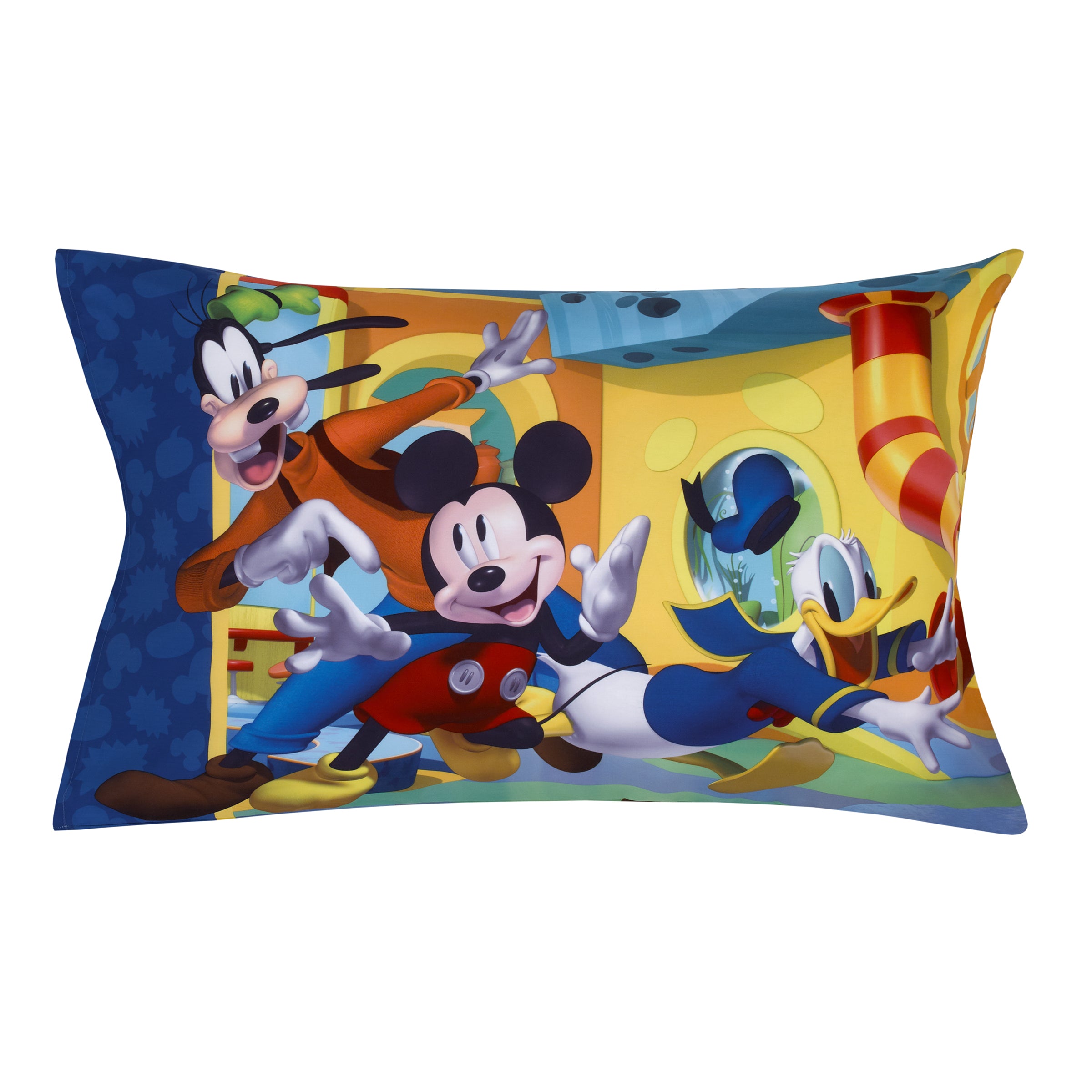 Disney Mickey Mouse Funhouse Crew Blue, Red and Yellow