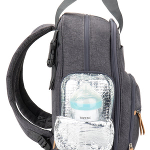 NoJo Eddie Bauer Canyon Summits Backpack Diaper Bag Gray