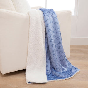 mini by Motherhood - Tiny Cruiser Sherpa Baby Blanket