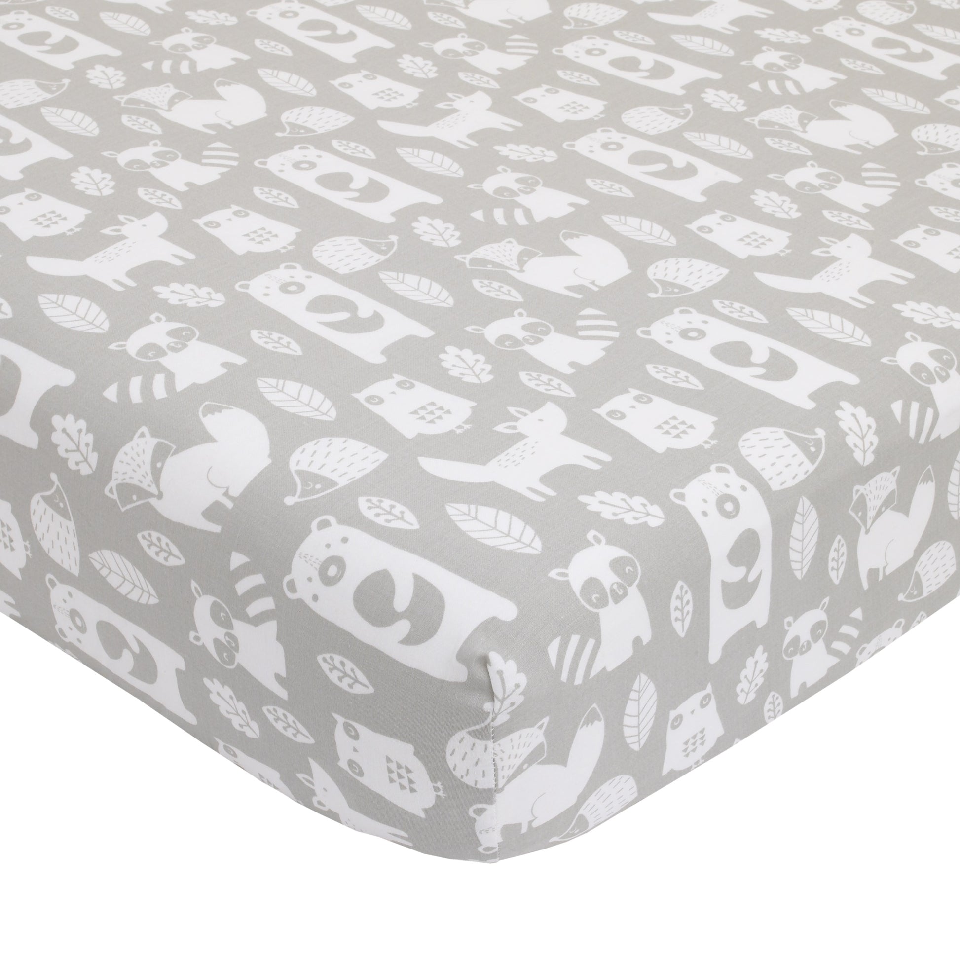 NoJo Dreamer Little Woodland Friends 8 Piece Nursery Crib Bedding Set