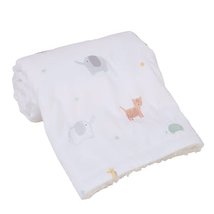 mini by Motherhood - Jungle Nest Sherpa Baby Blanket