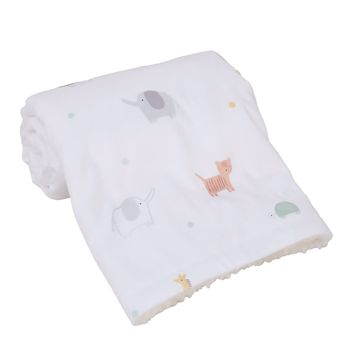 mini by Motherhood - Jungle Nest Sherpa Baby Blanket