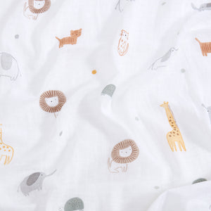 mini by Motherhood - Jungle Nest 3 Pack Muslin Swaddle Blankets