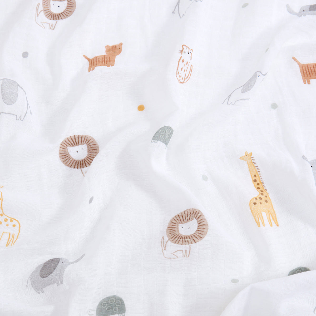 mini by Motherhood - Jungle Nest 3 Pack Muslin Swaddle Blankets