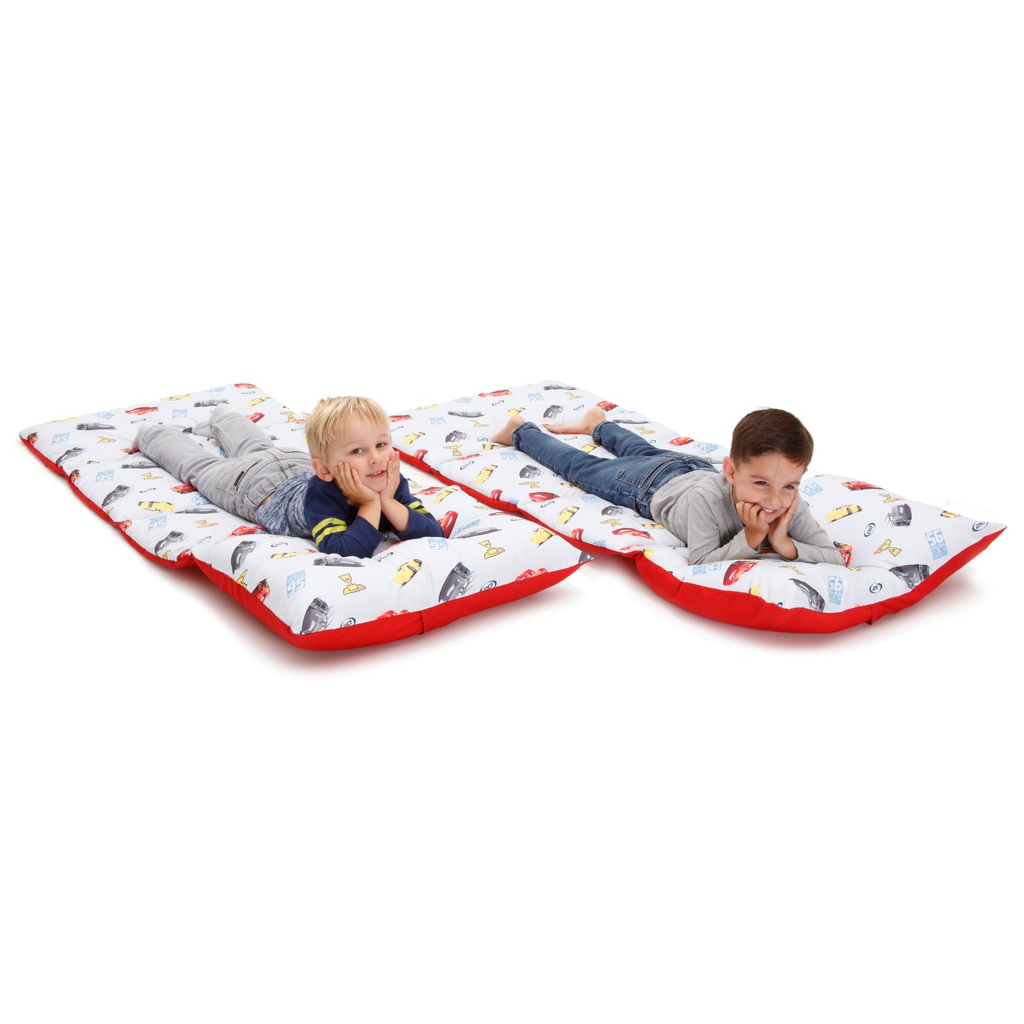 Disney Cars Easy-Fold Toddler Nap Mat in Red