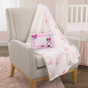 Disney Minnie Mouse Decorative Keepsake Pillow Personalized Birth Pillow