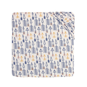 Little Love by NoJo Aztec 2 Pk Crib Sheet