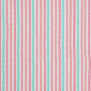 Disney Minnie Mouse Pink, Aqua, and White 3 Piece Muslin Swaddle Baby Blanket Set