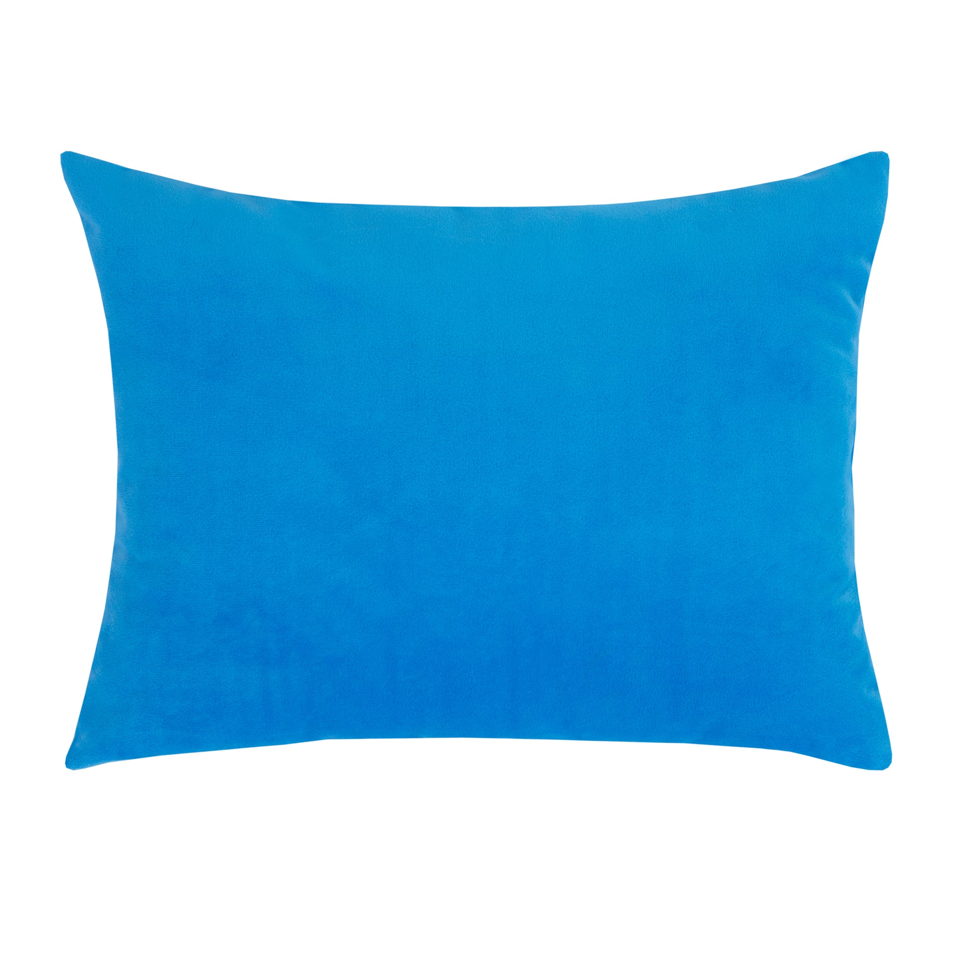 Ms. Rachel Happy Patchwork Decorative Toddler Pillow, Blue, Pink, & Orange
