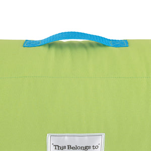 Sesame Street Come and Play Blue, Green, Red and Yellow, Elmo, Big Bird, Cookie Monster, and Oscar the Grouch Toddler Nap Mat