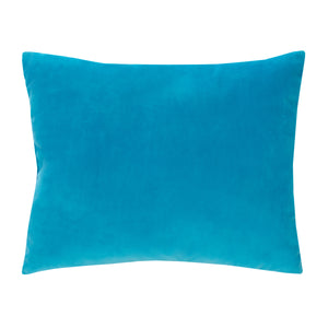 Disney Mickey Mouse Blue, Red, and Green, Donald Duck, Pluto, and Goofy Fun Starts Here Decorative Toddler Pillow