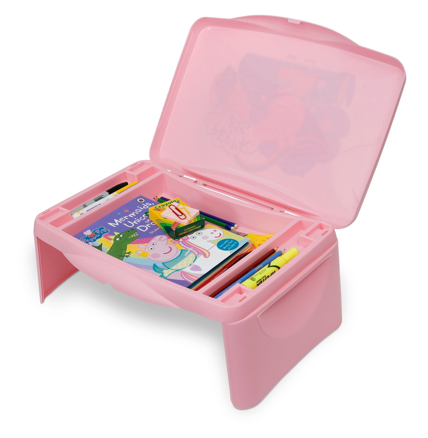 NoJo Peppa Pig Kids Lap Desk - Folding & Collapsible Design