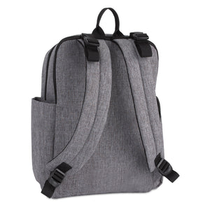NoJo Baby Boom Gear Backpack Diaper Bag Gray