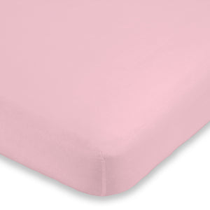 Everything Kids Pink and Mint Llama 4 Piece Toddler Bed Set - Comforter, Fitted Bottom Sheet, Flat Top Sheet, Reversible Pillowcase