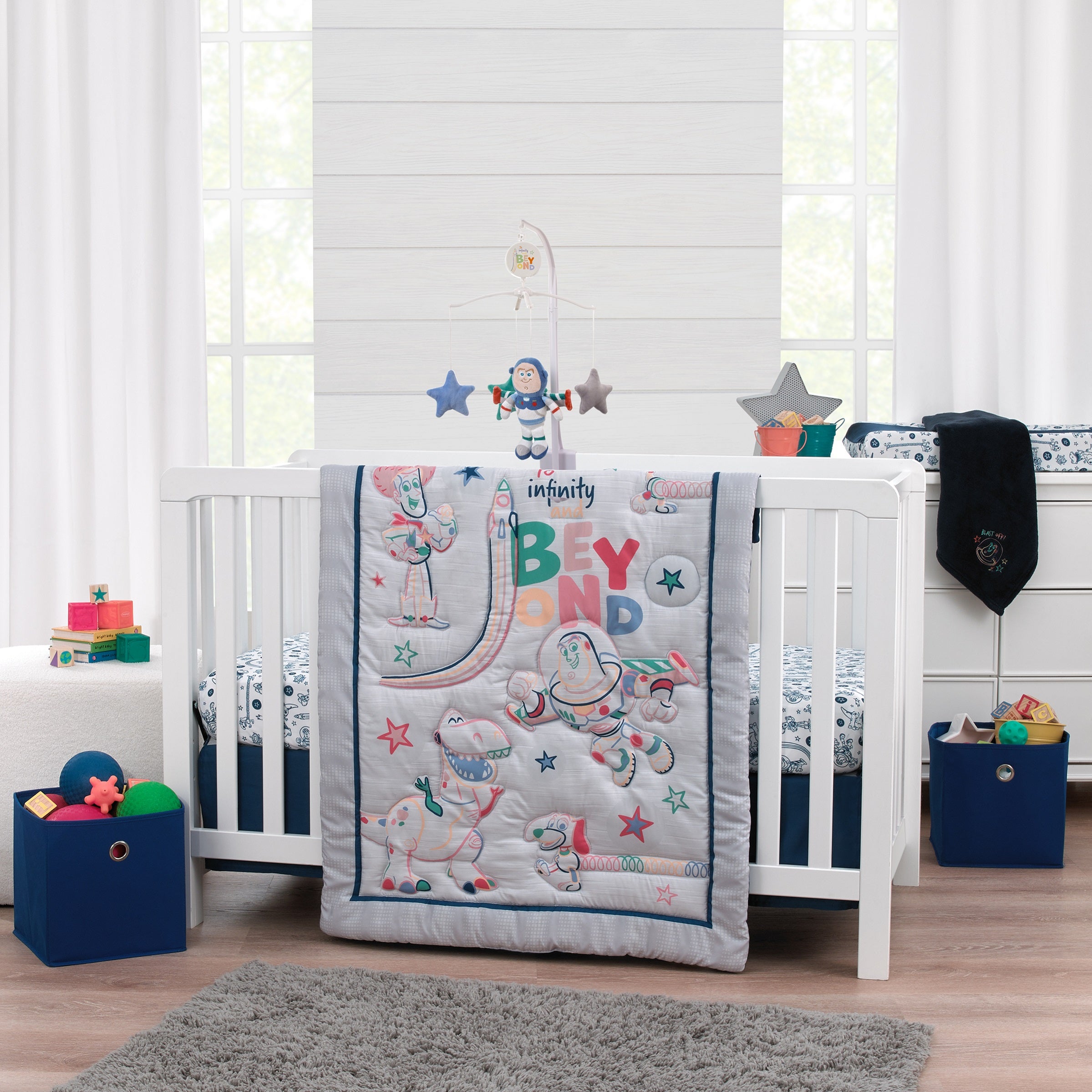 Buzz lightyear crib bedding hotsell