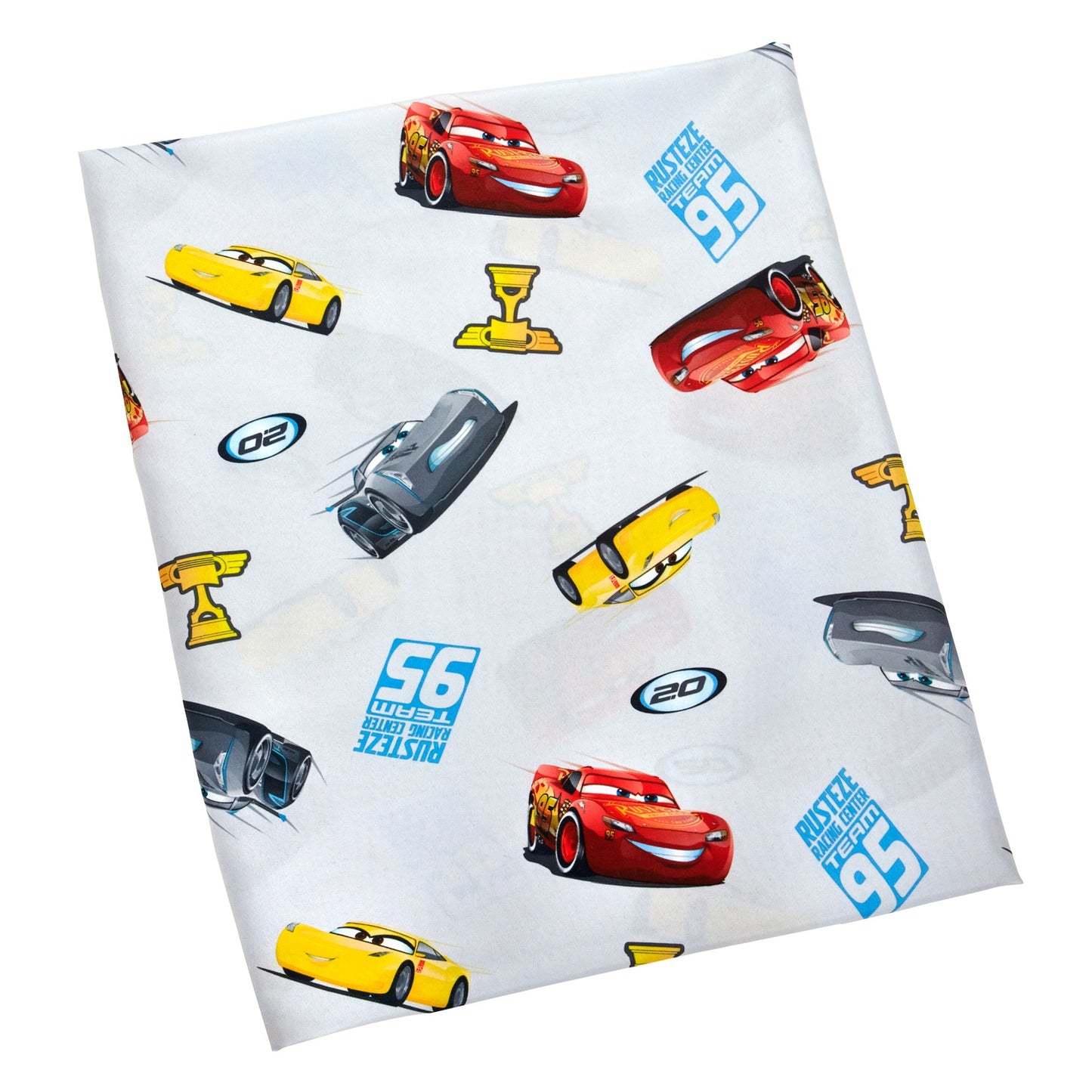 Disney Cars Easy-Fold Toddler Nap Mat in Red