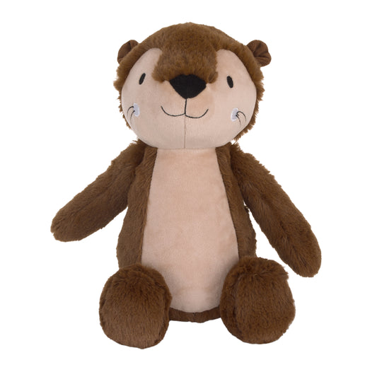 Arctic Adventure Tan and Brown Sea Otter Cuddle Plush Stuffed Animal