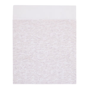 Ever & Ever Woodland Gray, Sage, Tan, and White 3 Piece Nursery Crib Bedding Set - Comforter, Fitted Crib Sheet, and Crib Skirt
